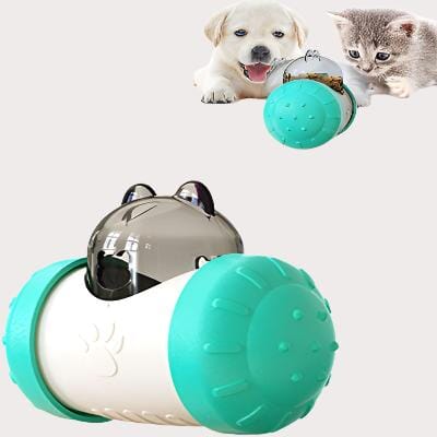 Distributeur de Croquettes pour Chien - BrainChase™ - Bleu - Gamelle et Cie pour Chien