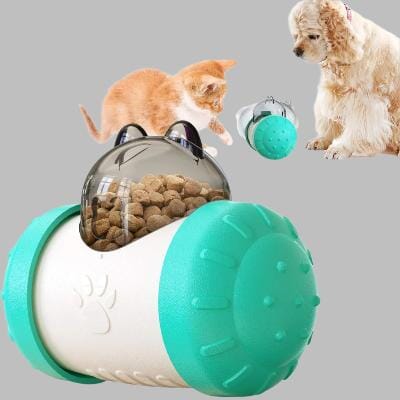 Distributeur de Croquettes pour Chien - BrainChase™ - Bleu - Gamelle et Cie pour Chien