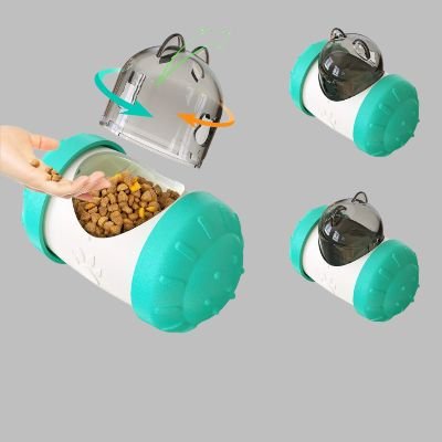 Distributeur de Croquettes pour Chien - BrainChase™ - Bleu - Gamelle et Cie pour Chien