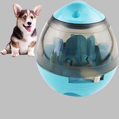 Distributeur de Croquettes pour Chien - FeedMaze™ - Bleu - Gamelle et Cie pour Chien