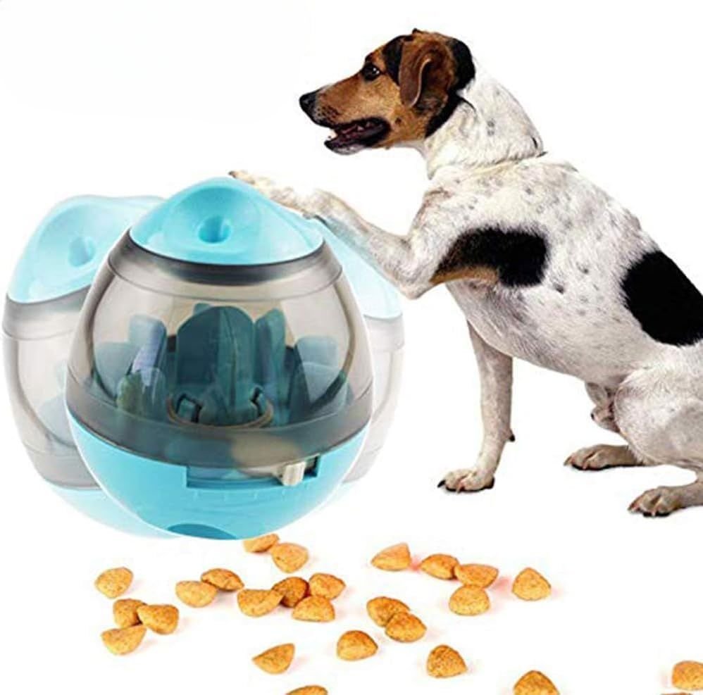 Distributeur de Croquettes pour Chien - FeedMaze™ - Bleu - Gamelle et Cie pour Chien
