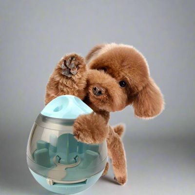 Distributeur de Croquettes pour Chien - FeedMaze™ - Bleu - Gamelle et Cie pour Chien
