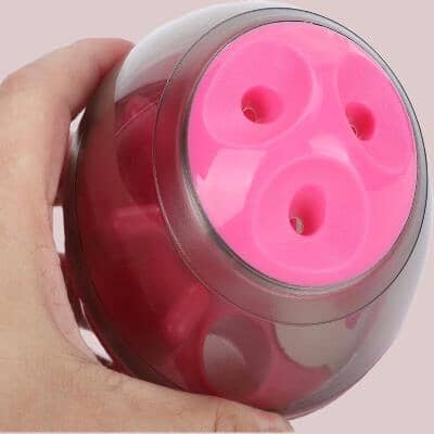 Distributeur de Croquettes pour Chien - FeedMaze™ - Rose - Gamelle et Cie pour Chien