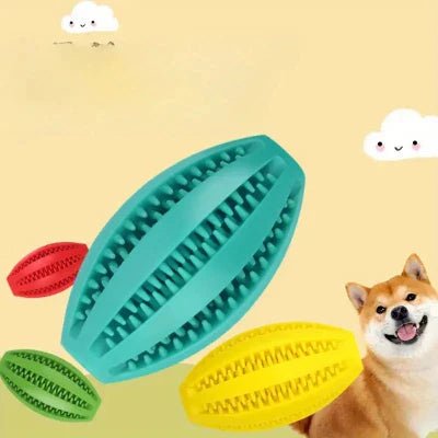 Jouet Interactif pour Chien - ChewBounceBall™ - Bleu Clair - Gamelle et Cie pour Chien