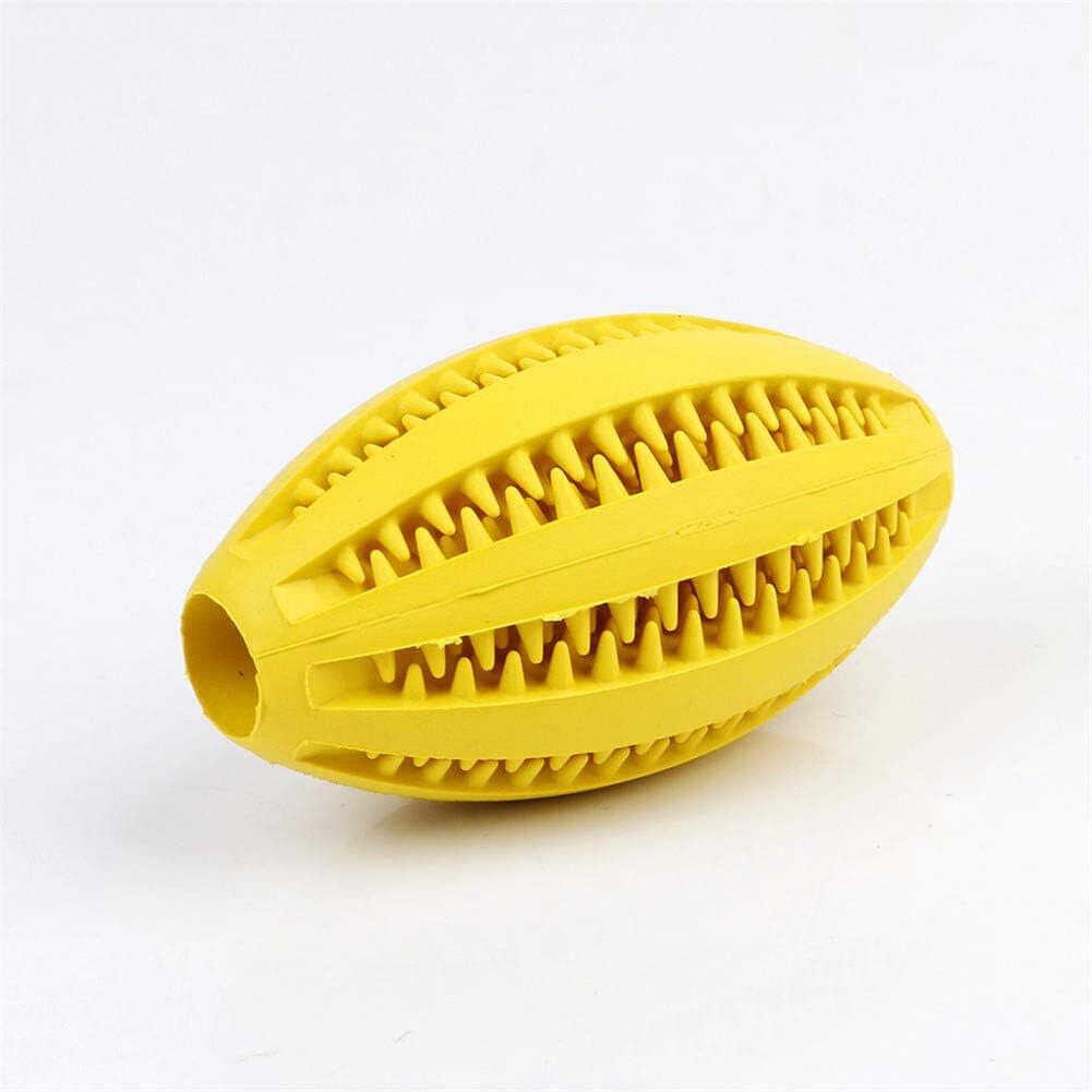 Jouet Interactif pour Chien - ChewBounceBall™ - Jaune - Gamelle et Cie pour Chien