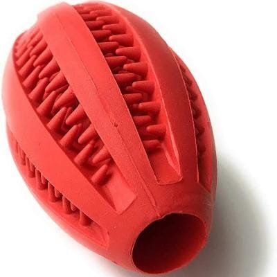 Jouet Interactif pour Chien - ChewBounceBall™ - Rouge - Gamelle et Cie pour Chien