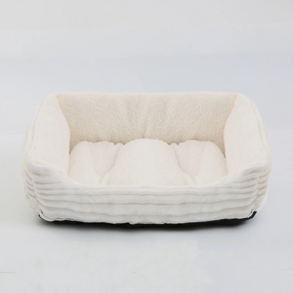 Coussin Chien blanc - Orthopédique Premium - Gamelle et Cie pour Chien