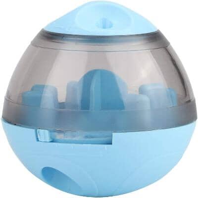 Distributeur de Croquettes pour Chien - FeedMaze™ - Bleu - Gamelle et Cie pour Chien