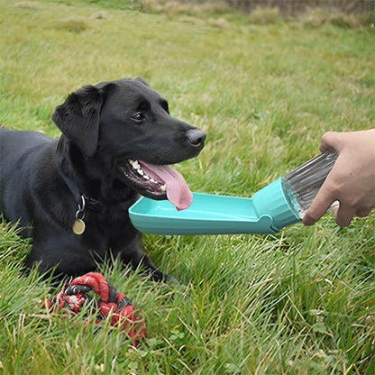 Gourde chien | 2 - en - 1 avec abreuvoir intégré - Gamelle et Cie pour Chien