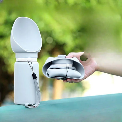 Gourde chien | Portable 2 - en - 1 - Gamelle et Cie pour Chien
