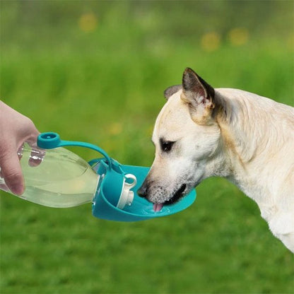 Gourde chien | Portable 2 - en - 1 - Gamelle et Cie pour Chien