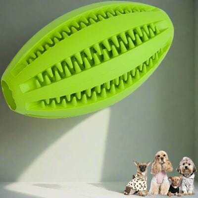 Jouet Interactif pour Chien - ChewBounceBall™ - Vert - Gamelle et Cie pour Chien