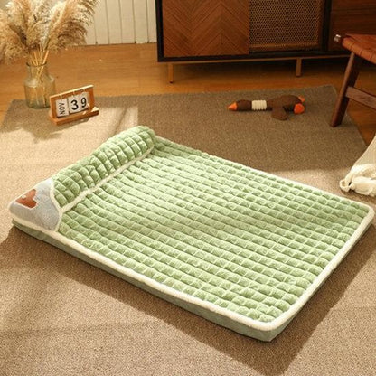 Lit pour chien orthopédique vert - DogComfort - Gamelle et Cie pour chienChien