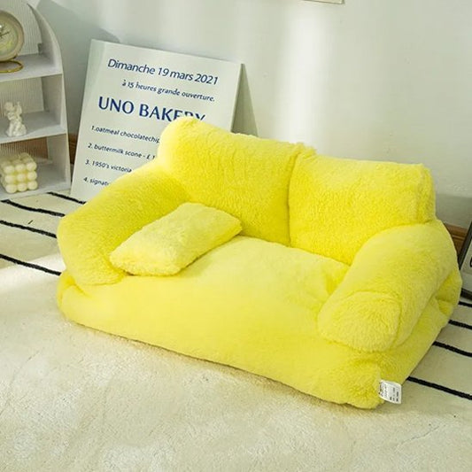 Panier pour chien jaune - Ultra - Confort - Gamelle et Cie pour Chien